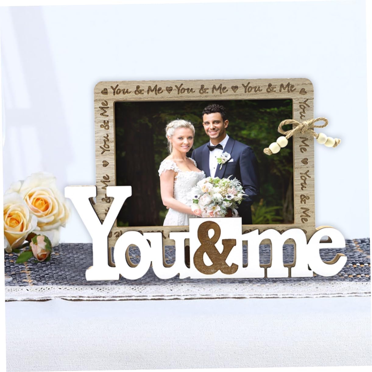 You & Me Love Picture Frame