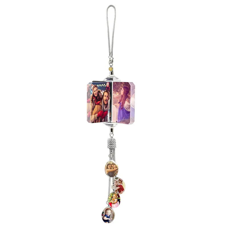 Custom Photo Car Crystal Hanging